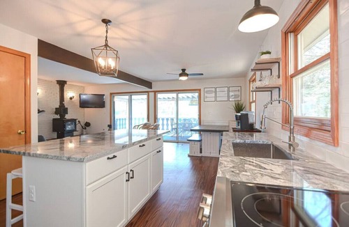Gilmanton House | Entire Lakefront Home with Dock on Sawyer Lake