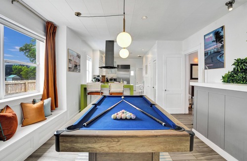 The Roads House | Experience Local Charm Miami in our Billiards Retreat with a Pool in Brickell!