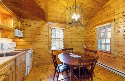 Northport Cabin | Explore the outdoors from this cozy cabin w/firepit, kitchen, and more
