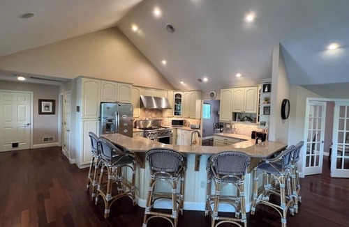 Meredith House | Family Friendly Waterfront Estate on Lake Wicwas w/Private Beach & Dock