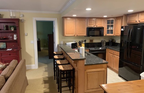 Stratton Mountain Condo | Family sized condo steps from Stratton Mountain located in heart of the village.