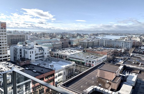Downtown Victoria Condo | FIFTEEN09 at ERA-DT 2 bedroom condo w/Parking & Ocean View
