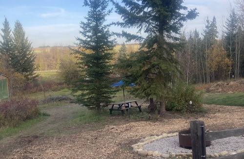 Griesbach Ski Chalet | Foxy Den Chalet Cabin - 1 room Nestled in the valley Pet friendly! Off grid camp