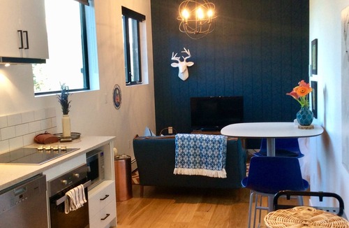 Rossland Apartment | Full apartment with private entry and garage parking in the heart of Rossland.