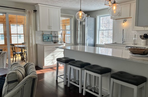 Meredith House | Fully renovated, dog-friendly home with private beach access & golf nearby