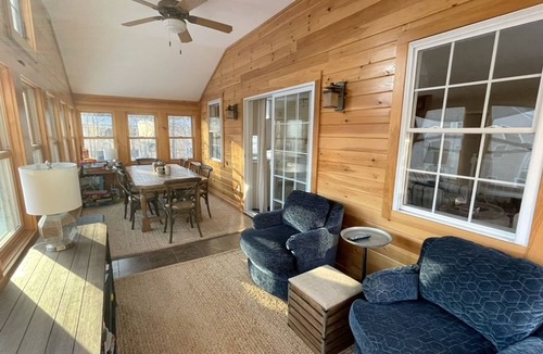 Meredith House | Fully renovated, dog-friendly home with private beach access & golf nearby