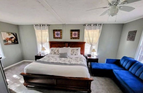 Oakwood Village House | Game house in the woods, come bike the metropark!