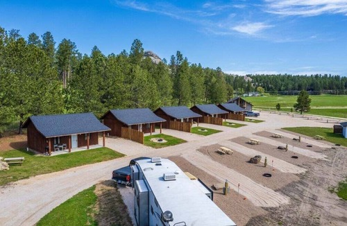Custer Cabin | Gold Valley Camp Cabin 3 | 1 Bed, 1 Bath