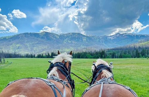 Sublette County Cabin | Grandma`s Over-The-River Cabin on a Working Wyoming Ranch