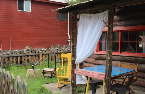 Lake City Cabin | Grandpa's Cabin: Rustic authenticity one block from downtown. Pet Friendly!