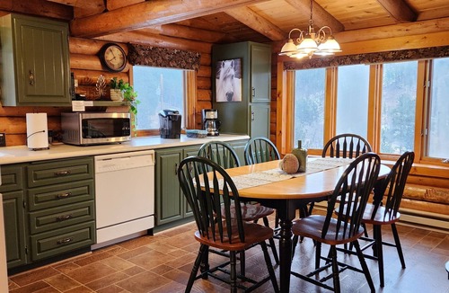 Hill City Cabin | Hand-hewn Log Cabin on 7 acres, only 2 mi to heart of Hill City