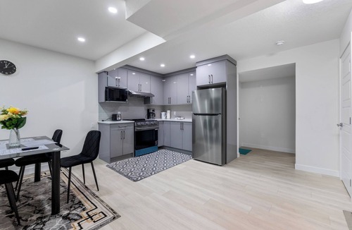 Chestermere Apartment | Home Away From Home - Private Entrance - Your Budget-Friendly, Beautiful Stay.