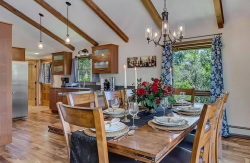 Glenwood Springs House | Hot Tub & Fire-Pit on the River with Mountain Views, Minutes to Downtown
