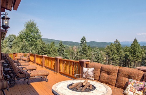 Angel Fire House | Hot Tub | Luxury | Views | Woodland Castle