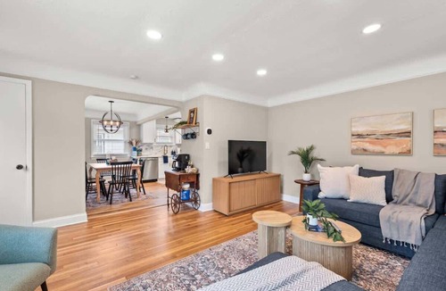Parma Heights House | Hot Tub - Shuffleboard - Sleeps 8 - Near Cleveland