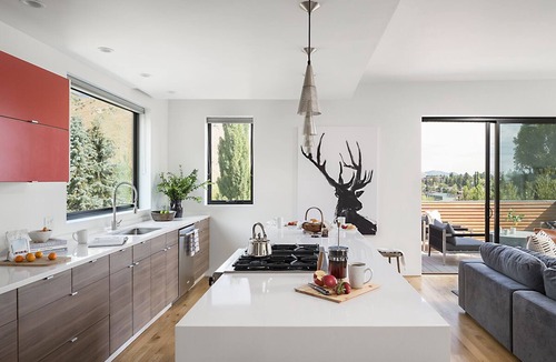 Jackson Villa | In town living at its finest in this multi-level, newly constructed home