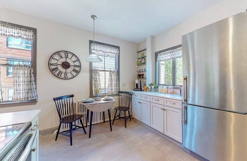 Parkside Apartment | Inviting apartment with full kitchen, porch, convenient location, & fast WiFi