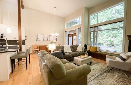 Regional District of Nanaimo House | Island Beach House at Rathtrevor, Tucked in the forest and steps to the beach