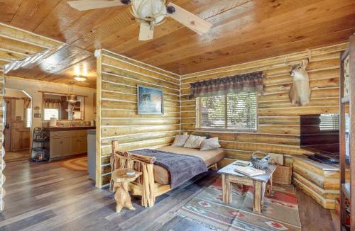 Jemez Springs House | Jemez Springs Cabin w/Stunning Mtn Views!
