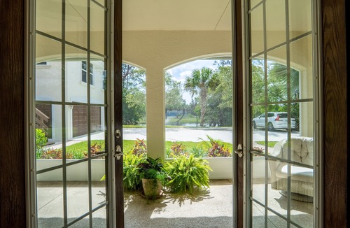 Jupiter Farms House | JUPITER FARMS TIKI PARADISE! Private 2+acres, heated pool, Butterfly garden.