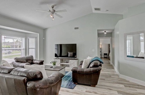 Royal Palm Beach House | King Beds ~ Private Heated Pool ~ Grill ~ Patio
