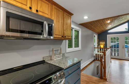 Barnstead House | Lake area Chalet w/Deck, Firepit & Beach Access