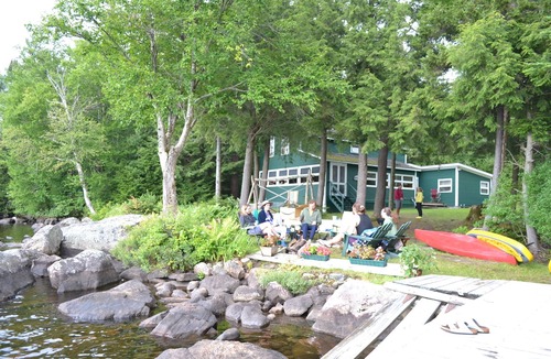Owls Head House | Lake Front Indian Lake Adirondack Camp w/Boathouse, Sundeck & Boats