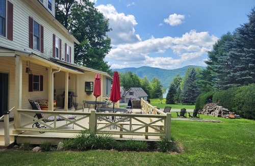 Huletts Landing House | Lake George House, Modern, Bright and Views in Huletts Landing NY Sleeps 7