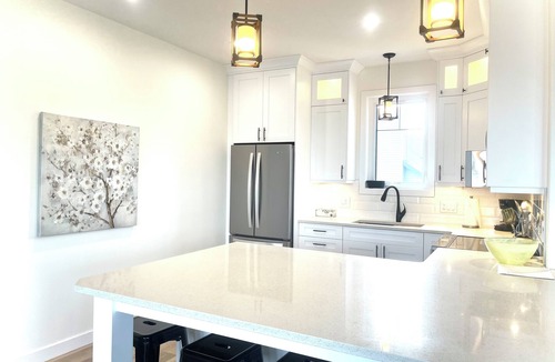 Lloydminster Villa | Lake Loft Villa at Sandy Beach Regional Park and golf course.