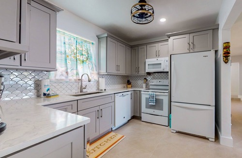 Sebring House | Lakefront Home With Private Hot Tub, Central AC and Beach Access