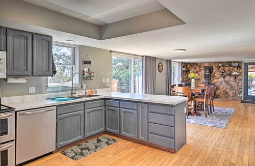 Salida House | Large Pet-Friendly Salida Ranch w/Hot Tub, Game Room & Scenic Views