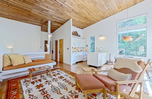Jackson House | Lovely home with nearby skiing, mountain view, patio, & full kitchen