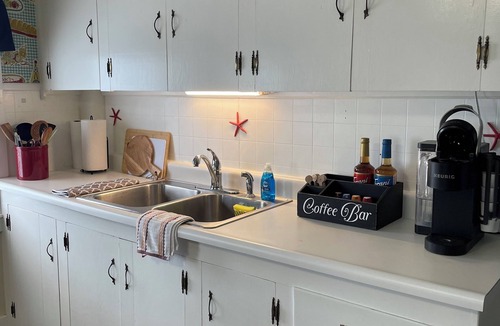 Salisbury Beach Apartment | Lower deck, Salisbury Beach, Melo's Beach House Rentals