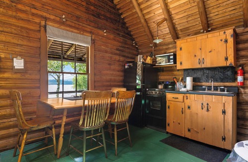 Rangeley Cabin | LuckyStryk - Classic Barker Loop Camp on Mooselookmeguntic
