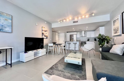 Town Square Condo | Lunabase CityScape Serenity | Pools, Gym, Workspace