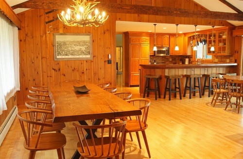 Moultonborough House | Luxury Lake House with Sandy Beach, 90' Dock & Panoramic Lake Views