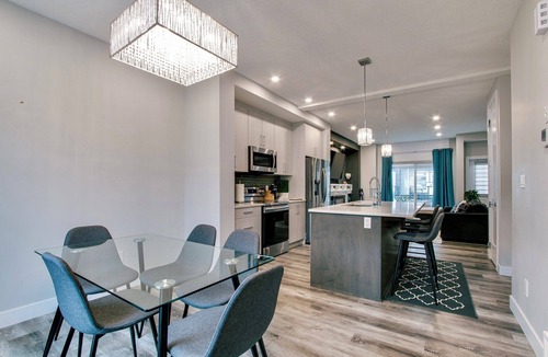 West Edmonton House | Luxury Townhouse, Garage, Close to WEM