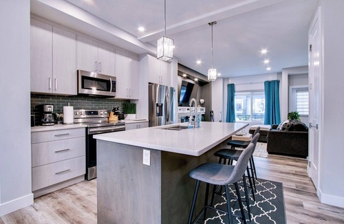 West Edmonton House | Luxury Townhouse, Garage, Close to WEM