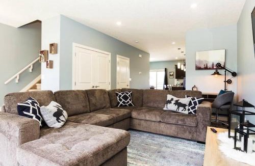 Jasper Place Apartment | Modern Home - King Bed - Garage - Long Stays