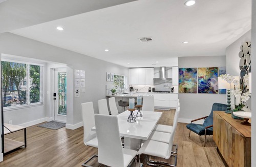 Hollywood Lakes House | Modern home w/heated pool & canal views