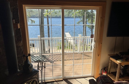 Tuftonboro House | Modern lake house with private beach, located 2.5 hours north of Boston.