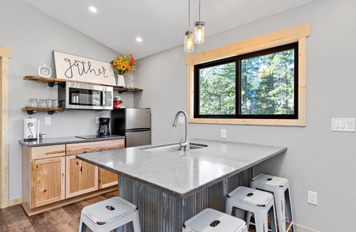 Hill City Cabin | Modern rustic design with upscale finishes and 2 bedrooms.