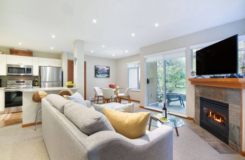 Village North Condo | Modern Village 1BR/1BA- Hot Tub/Pool/Free Parking