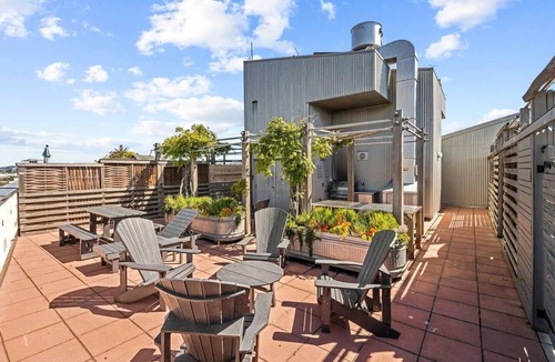 Downtown Victoria Condo | Modern Waterfront Sanctuary with Home Office