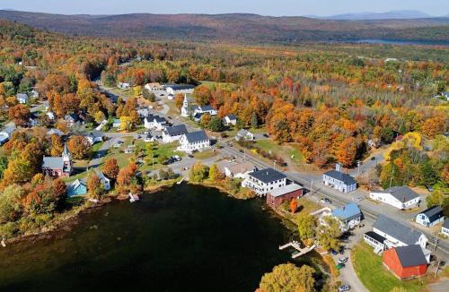 Shirley Mills House | Moosehead State of Mind, 3BR Cabin with Mtn Views & Deck