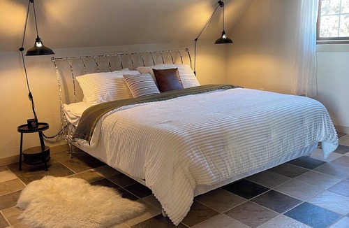 Markerville House | Mountain View Acreage near Sylvan Lake | Huge Lit Patio, BBQ Bar & Horses!