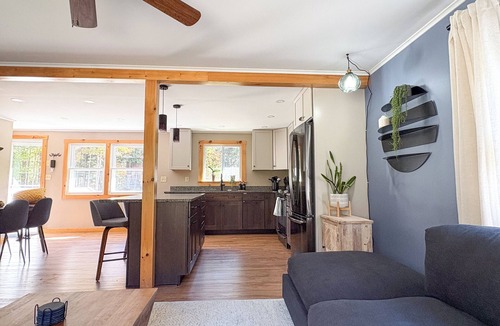 Bethel House | Nearby River Floating, Mtn Biking - with Fire Pit, and Dog Friendly
