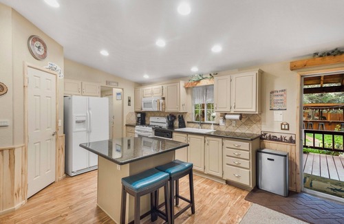 South Fork House | New Listing! Spacious Outdoor Living | Private Hot Tub | Pet-Friendly