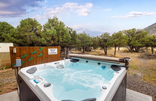 South Fork House | New Listing! Spacious Outdoor Living | Private Hot Tub | Pet-Friendly