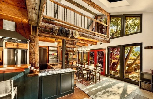 Crested Butte Cabin | NEW Oh-Be-Joyful Ranch! Private cabin w hot tub & huge stone fireplace!